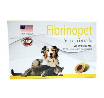 Fibrinopet- Vitaminas 300mg - Dog Republic Chile